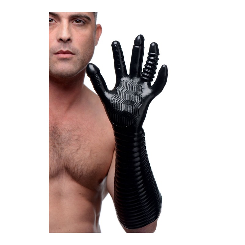 Guante de fisting con textura Master Series Guante de fisting con textura Master Series